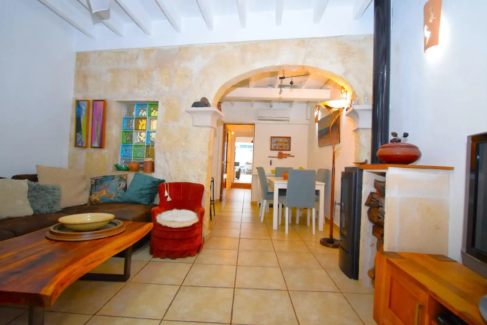 Haus oder Chalet zum Verkauf in Muro mit Klimaanlage, Heizung und Privatgarten