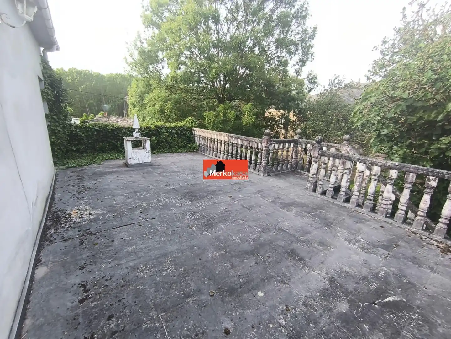 Terraza de Finca rústica en venta en O Corgo   con Jardín privado