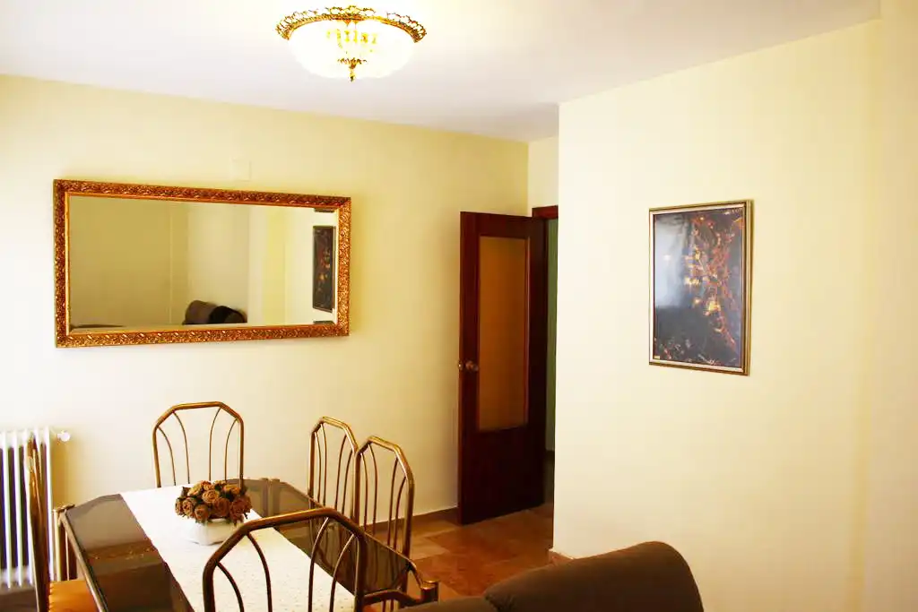 Dining room of Flat for rent in Granada  with Air Conditioner, Heating and Furnished