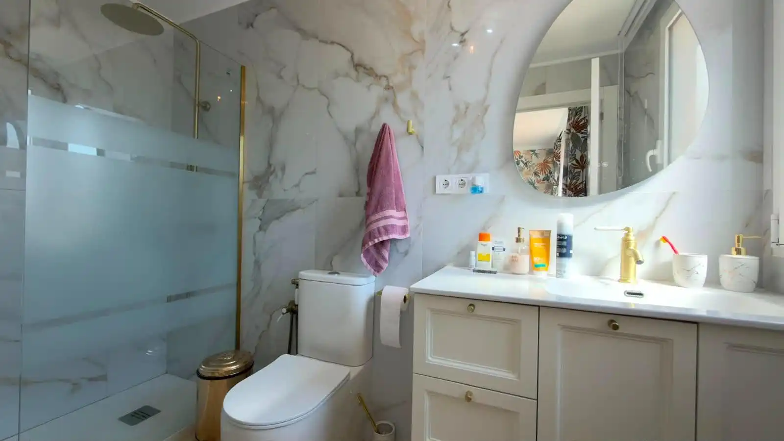 Bathroom of Detached homes for sale in Sant Joan d'Alacant  with Air Conditioner, Terrace and Alarm