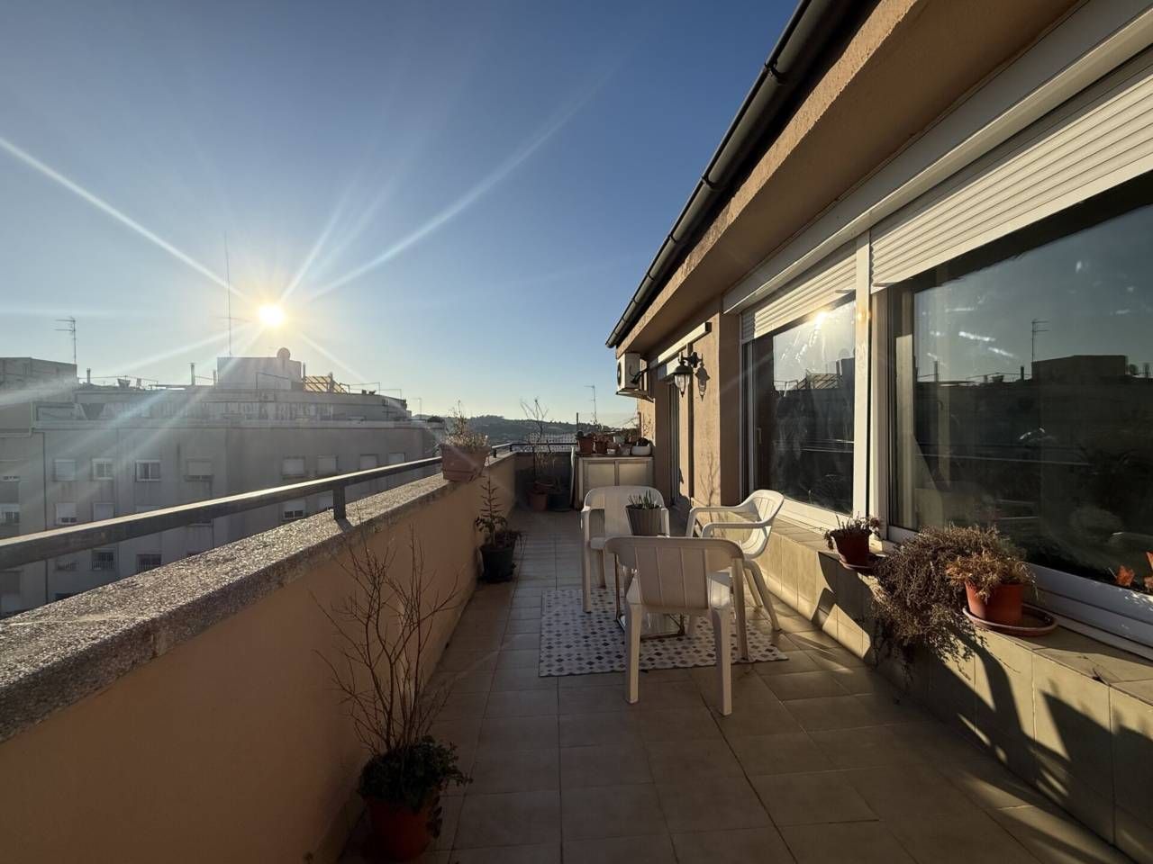 Terrace of Attic for sale in Terrassa  with Air Conditioner, Heating and Terrace