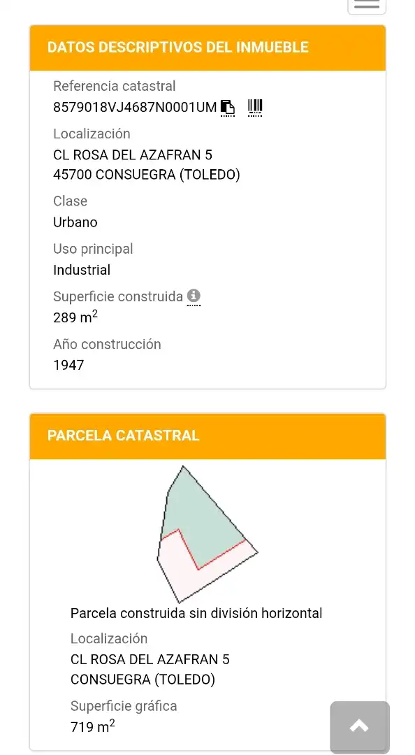 Außenansicht von Grundstücke zum Verkauf in Consuegra