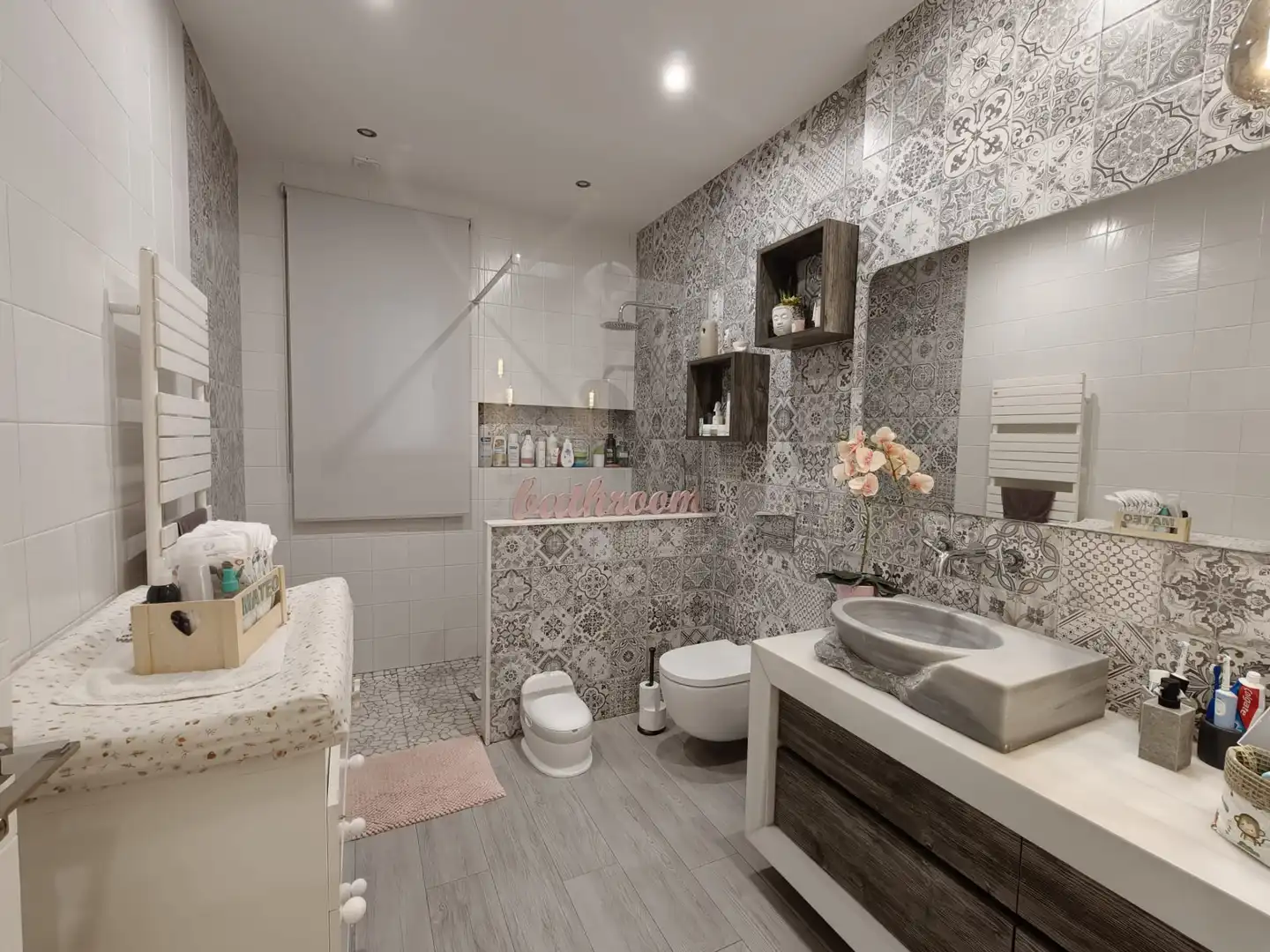 Baño de Casa o chalet en venta en Arenas de San Juan  con Aire acondicionado, Jardín privado y Terraza