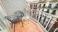 Terrace of Flat to rent in  Barcelona Capital  with Air Conditioner, Heating and Parquet flooring