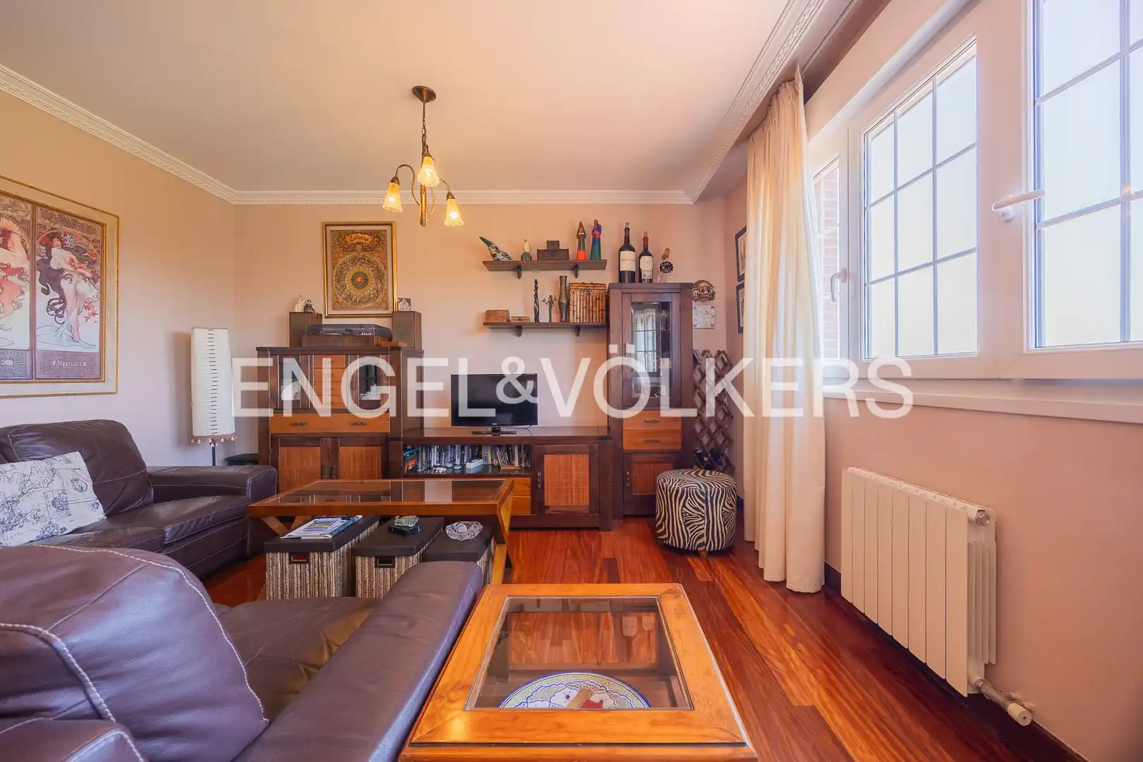 Wohnzimmer von Wohnung zum Verkauf in Berango mit Heizung und Terrasse