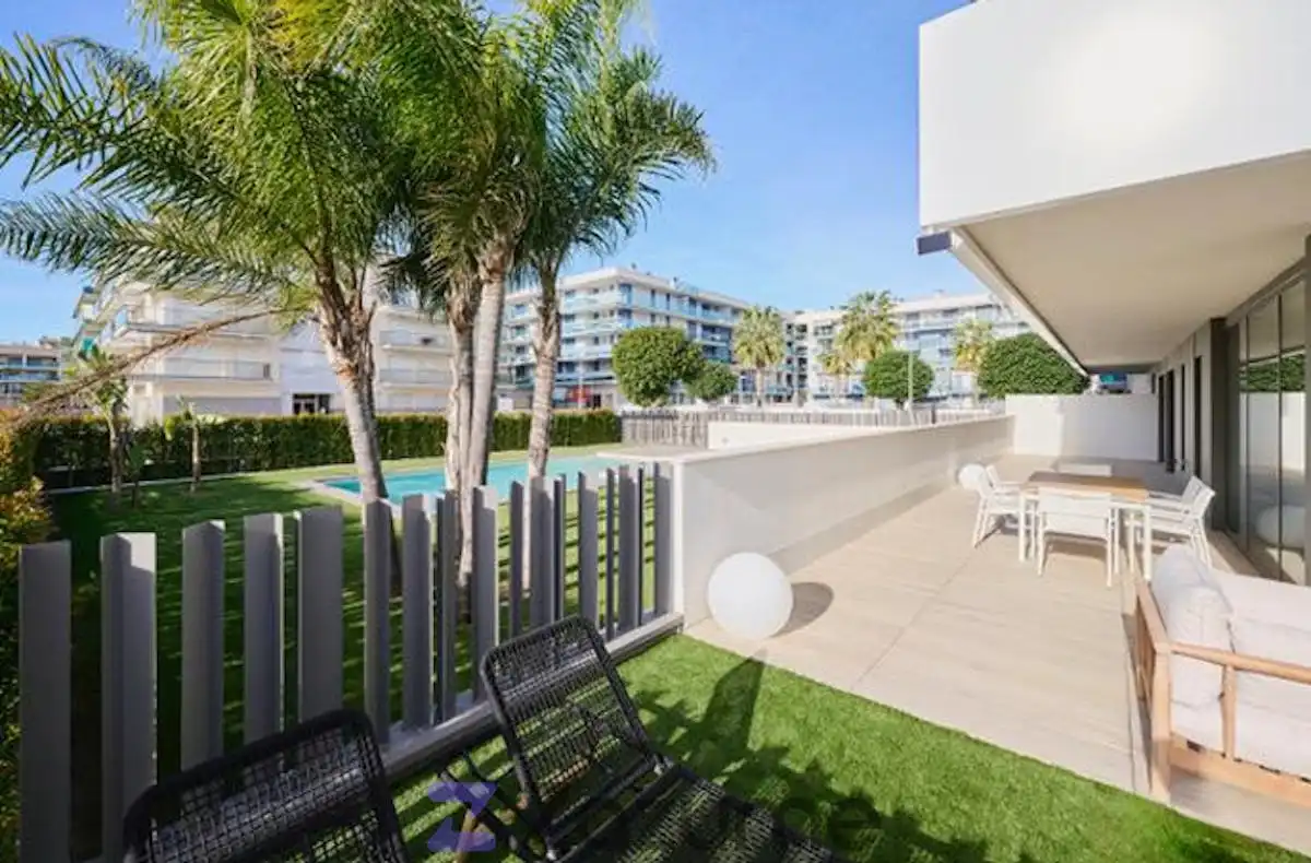 Terrace of Flat for rent in Cambrils  with Air Conditioner, Heating and Private garden
