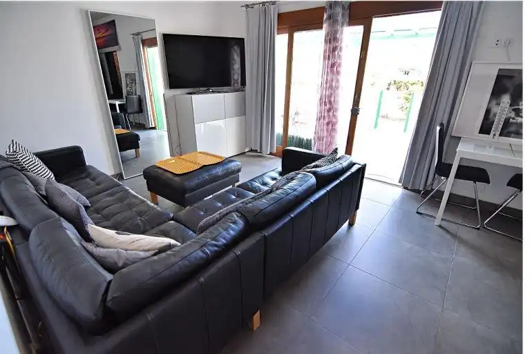 Sala de estar de Casa o chalet en venta en San Bartolomé de Tirajana con Aire acondicionado, Terraza y Amueblado