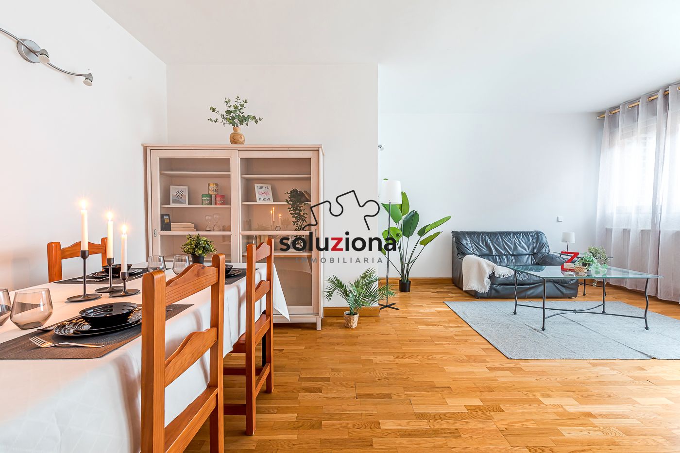 Sala d'estar de Pis en venda en Getafe amb Aire condicionat, Calefacció i Parquet