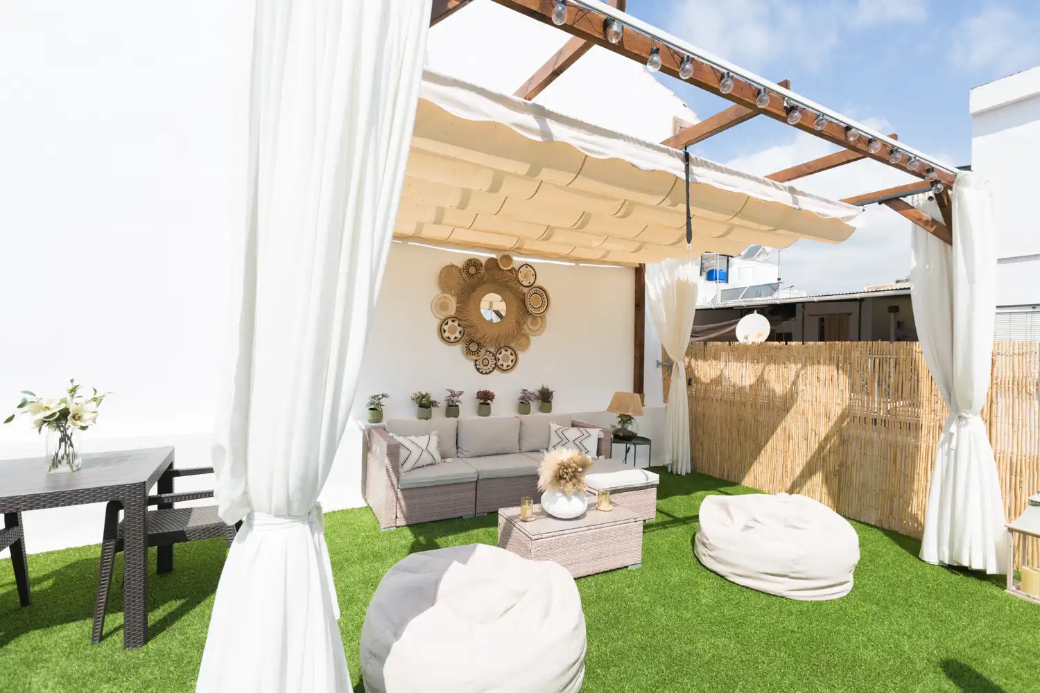 Terrace of Apartments for sale in Marbella  with Air Conditioner, Terrace and Furnished