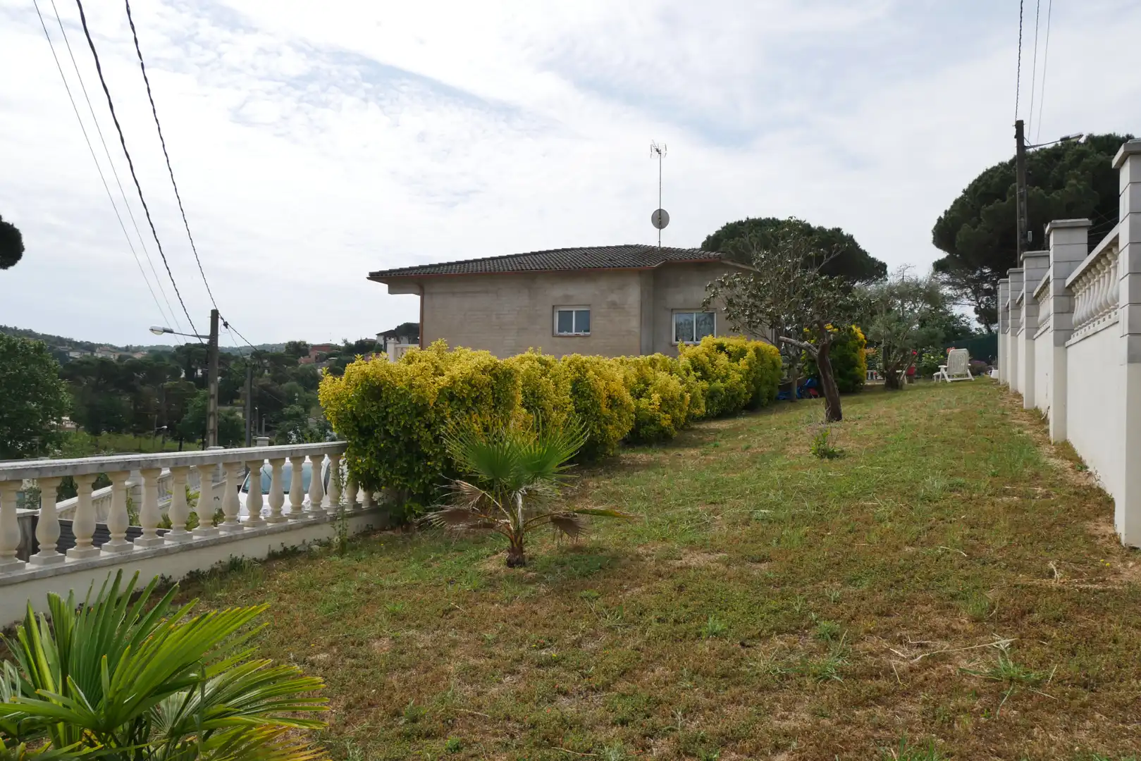 Vista exterior de Casa o xalet en venda en Maçanet de la Selva amb Calefacció, Jardí privat i Piscina