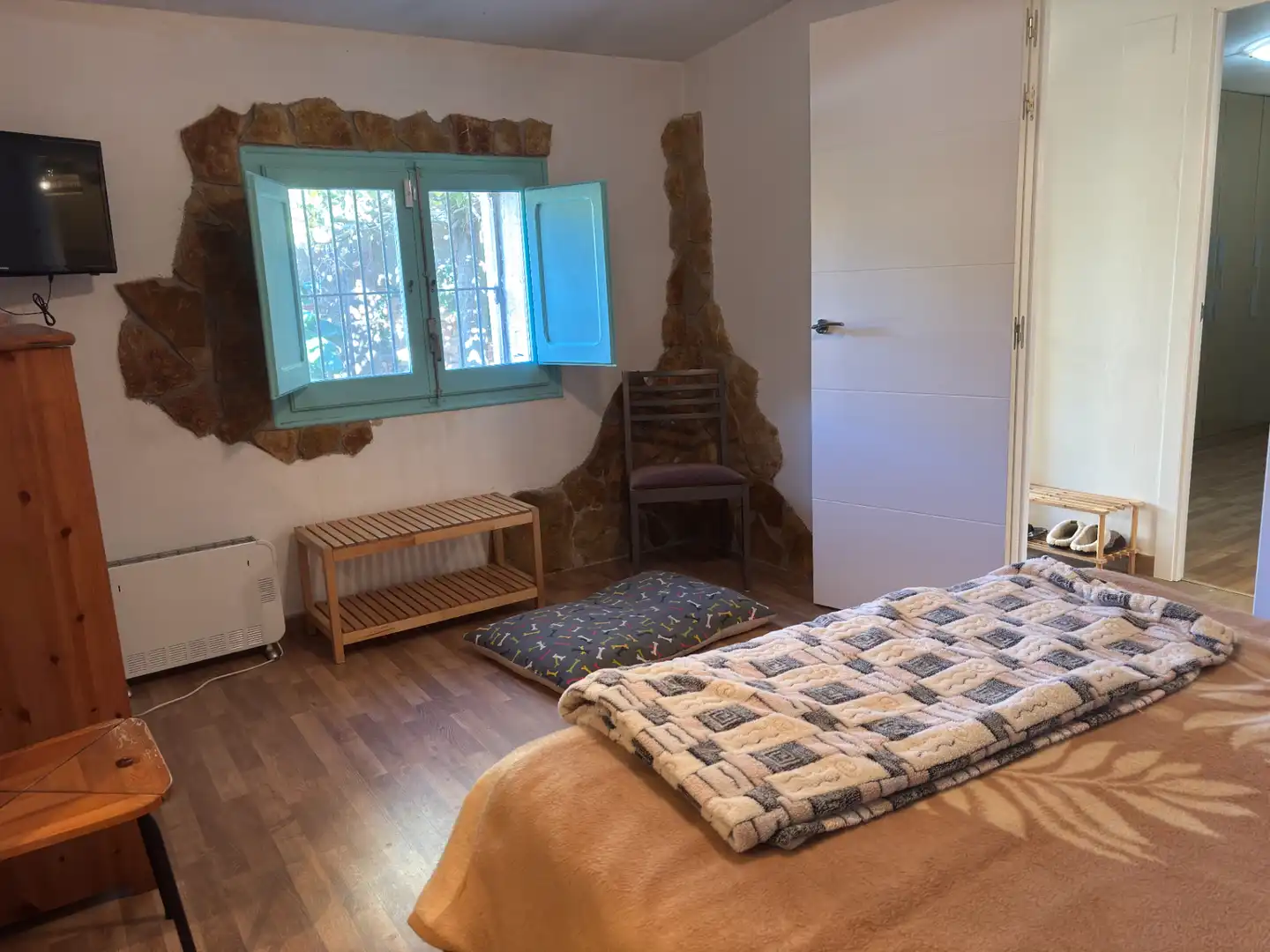 Dormitori de Casa o xalet en venda en Benissanet amb Aire condicionat, Jardí privat i Terrassa