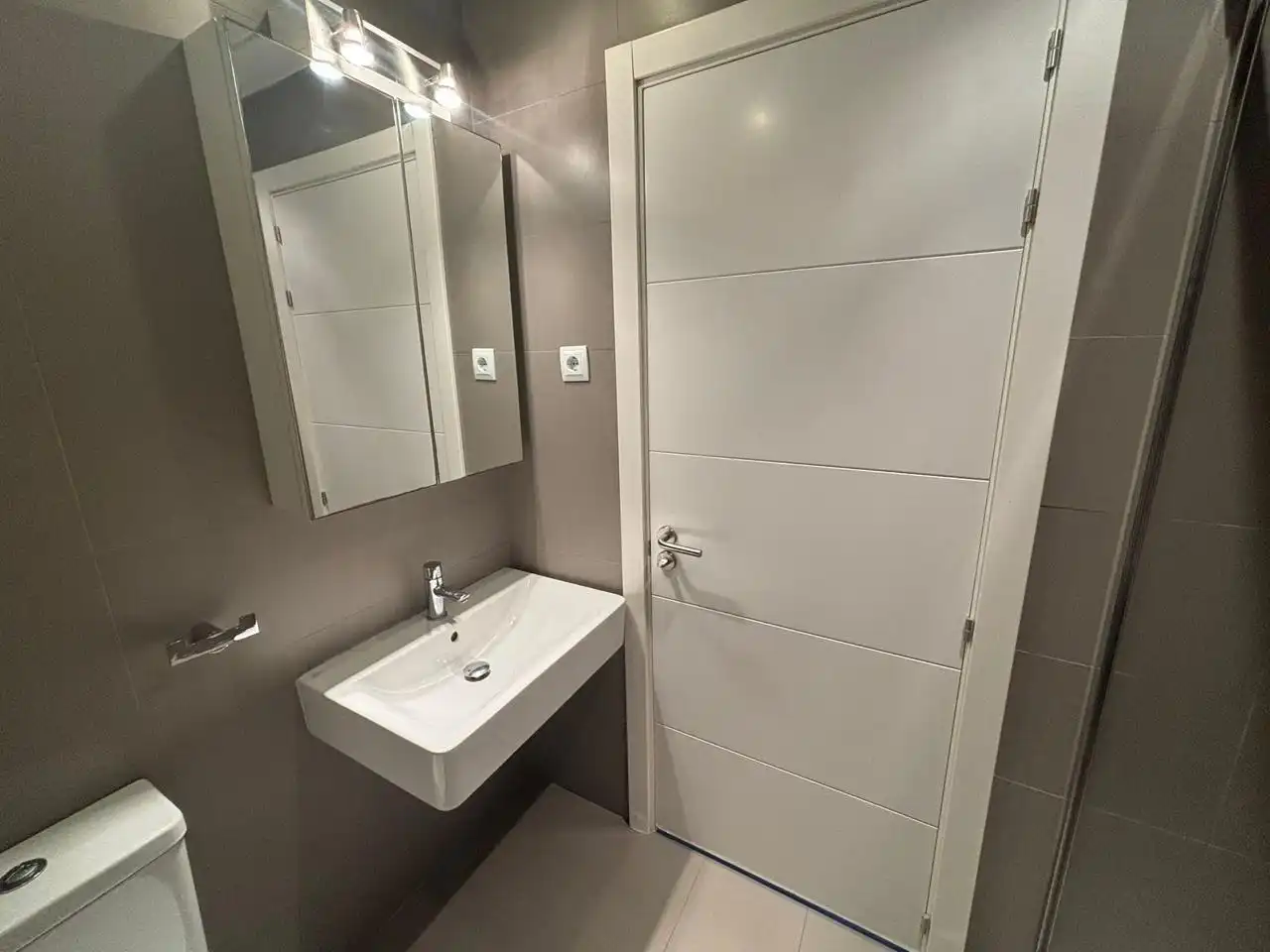 Baño de Apartamento en venta en La Manga del Mar Menor con Aire acondicionado, Calefacción y Terraza