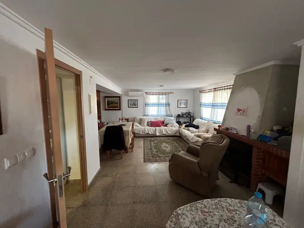Sala d'estar de Casa o xalet en venda en Gandia amb Aire condicionat, Jardí privat i Terrassa