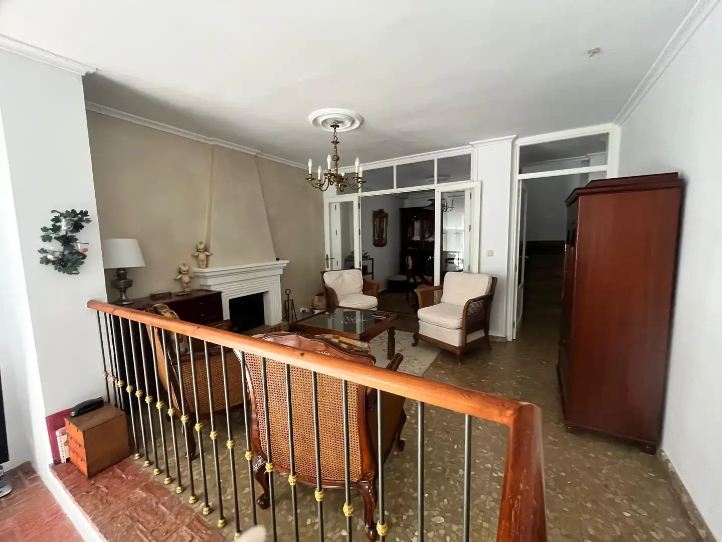 Living room of Houses for sale in Sevilla  with Air Conditioner, Heating and Private garden