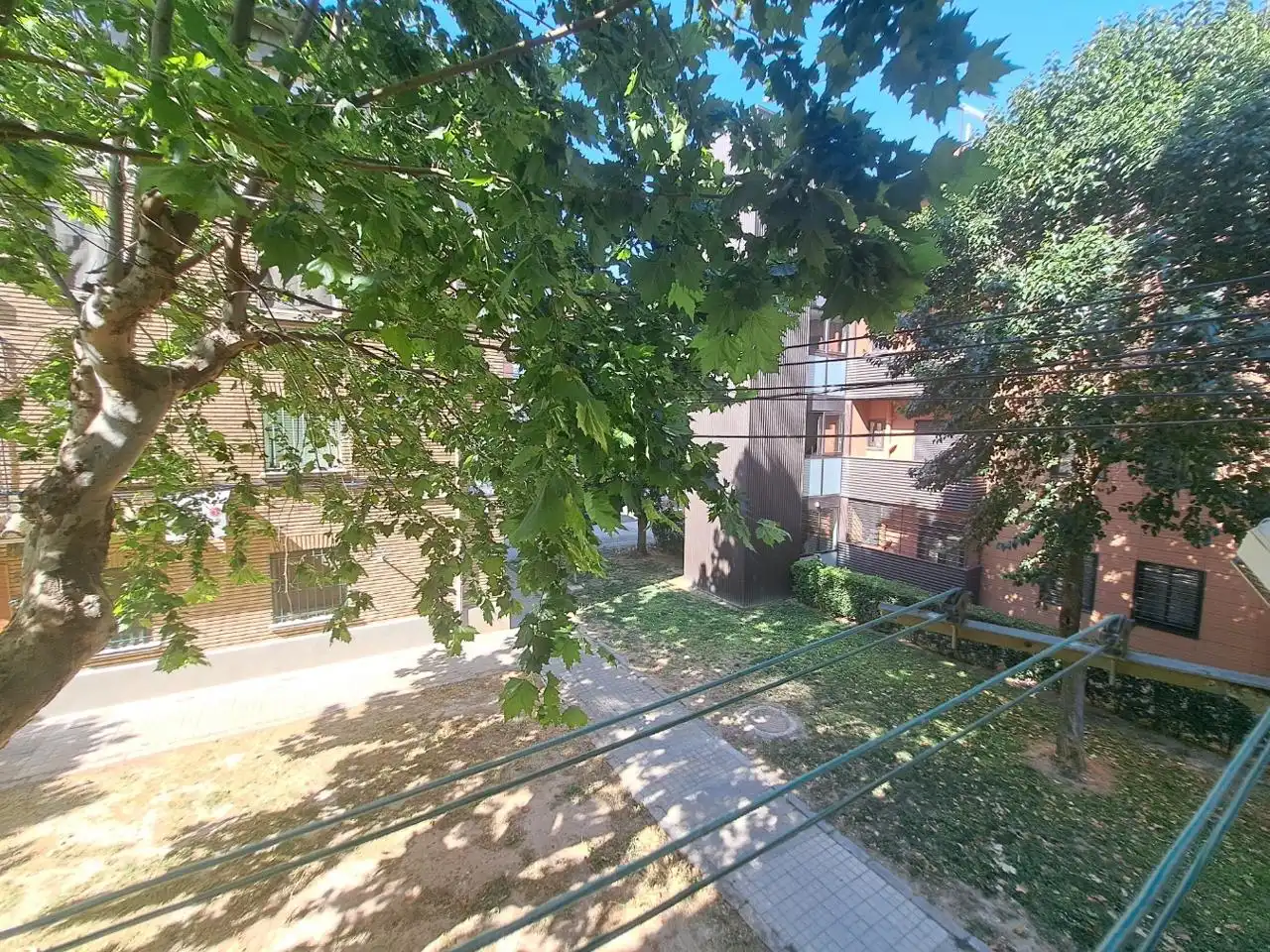 Balcony of Flat for sale in Zaragoza  with Air Conditioner, Heating and Parquet flooring