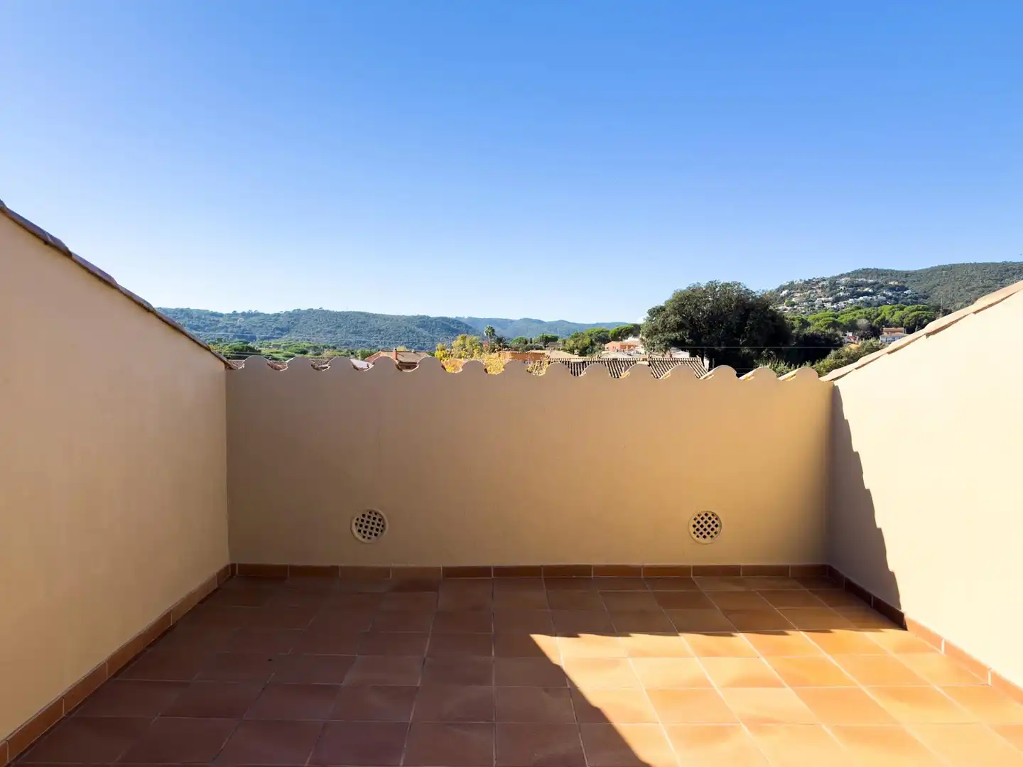 Terraza de Finca rústica en venta en Calonge i Sant Antoni con Calefacción y Jardín privado