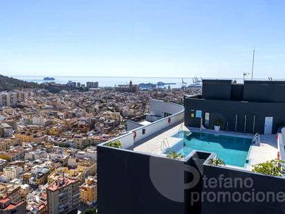 Piscina de Pis de lloguer en Málaga Capital amb Aire condicionat, Moblat i Piscina comunitària