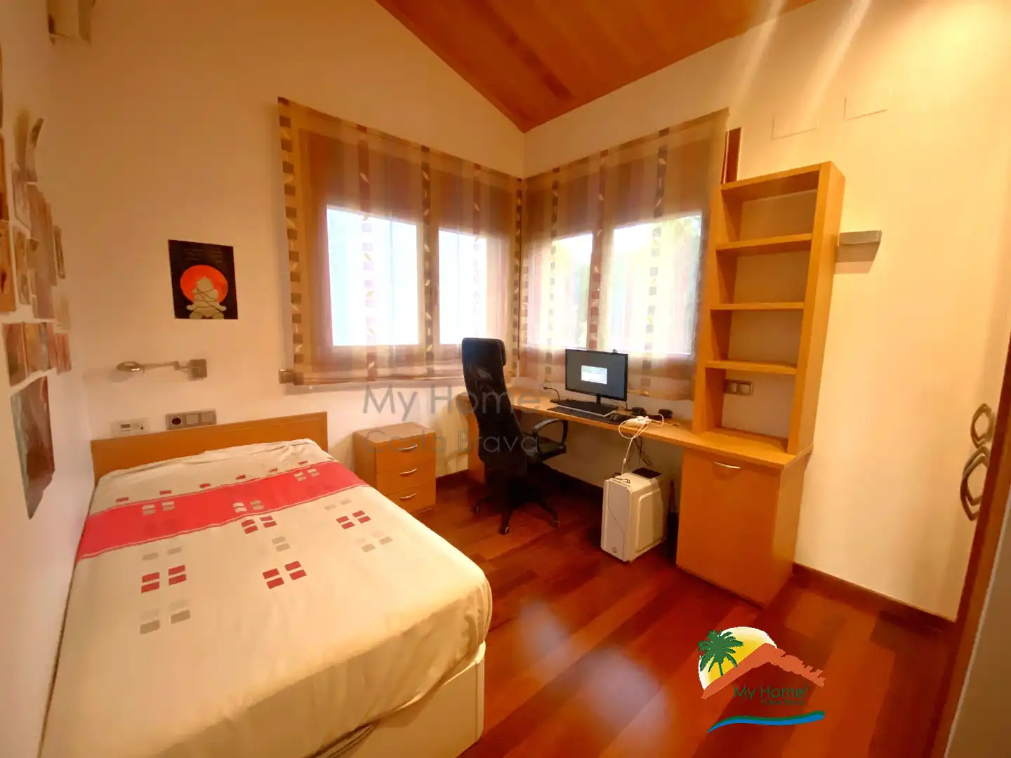 Bedroom of Houses for sale in Blanes  with Air Conditioner, Heating and Private garden