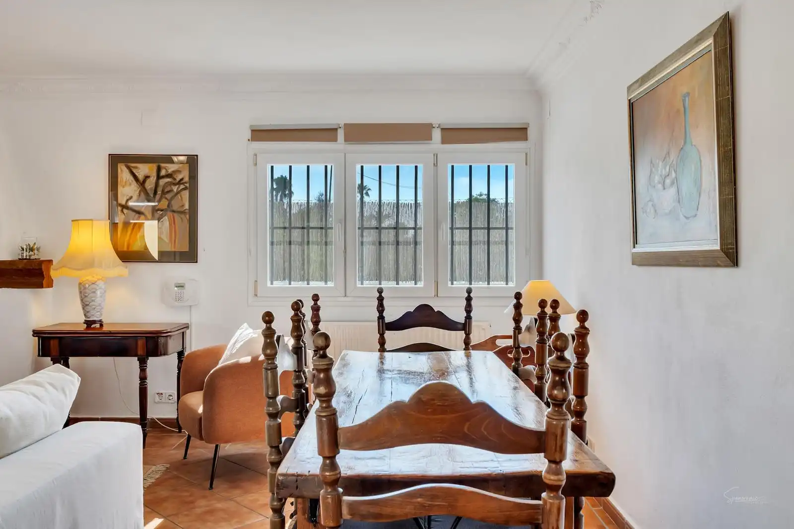 Dining room of Houses for sale in Jávea / Xàbia  with Air Conditioner, Heating and Private garden