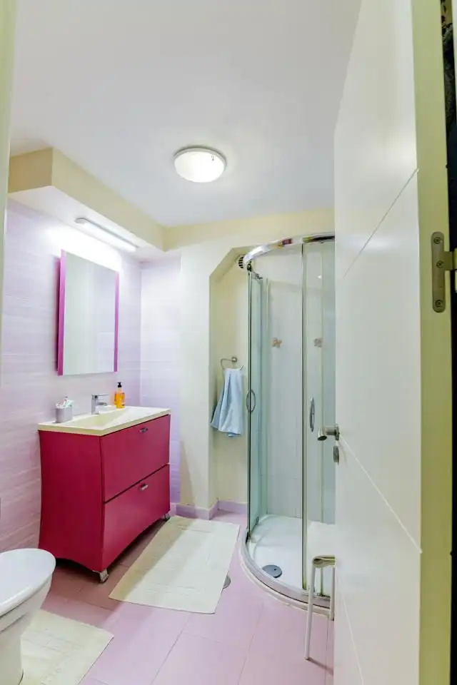 Badezimmer von Haus oder Chalet zum Verkauf in Alhaurín de la Torre mit Klimaanlage, Schwimmbad und Möbliert