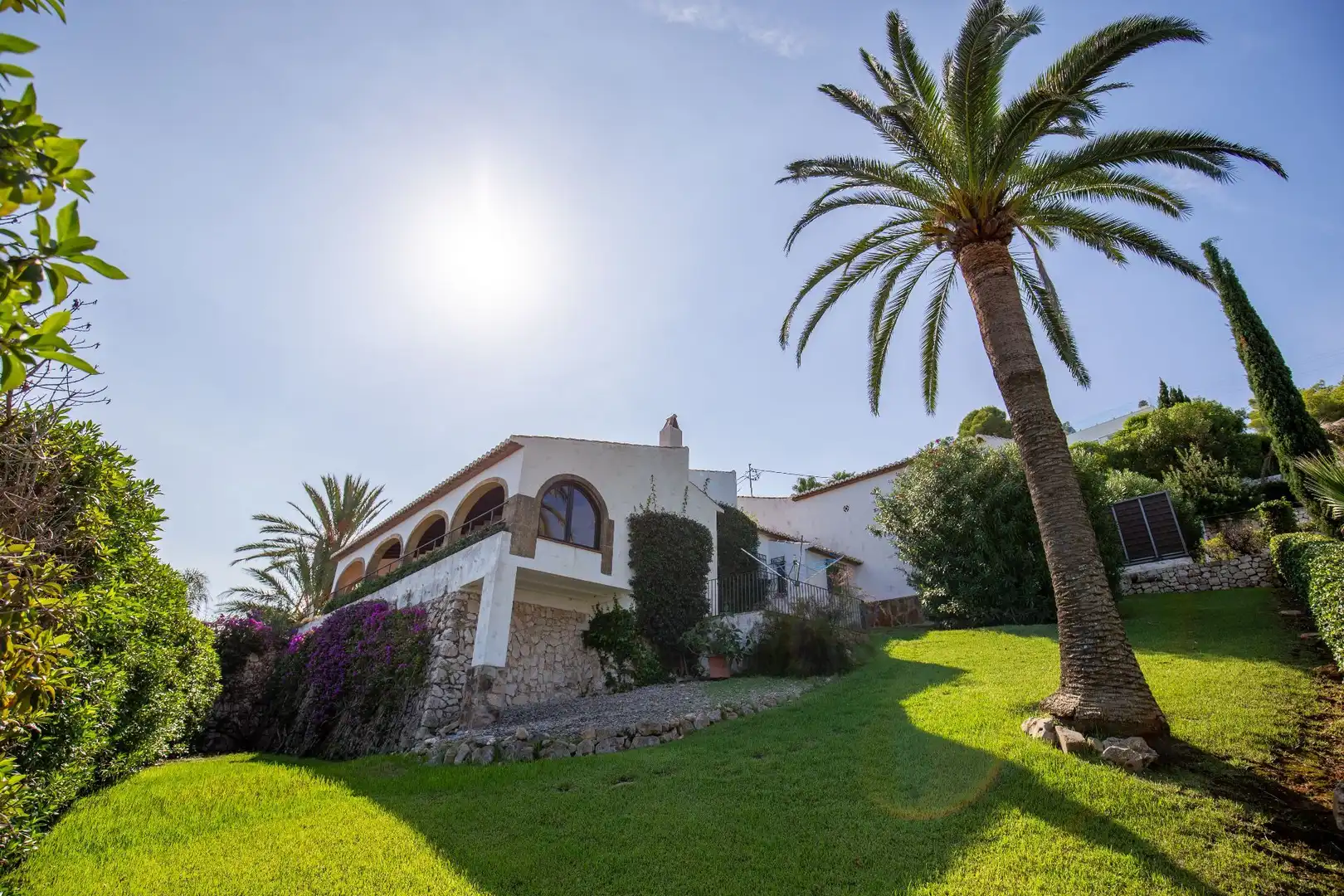 Exterior view of Houses for sale in Jávea / Xàbia  with Heating, Private garden and Terrace