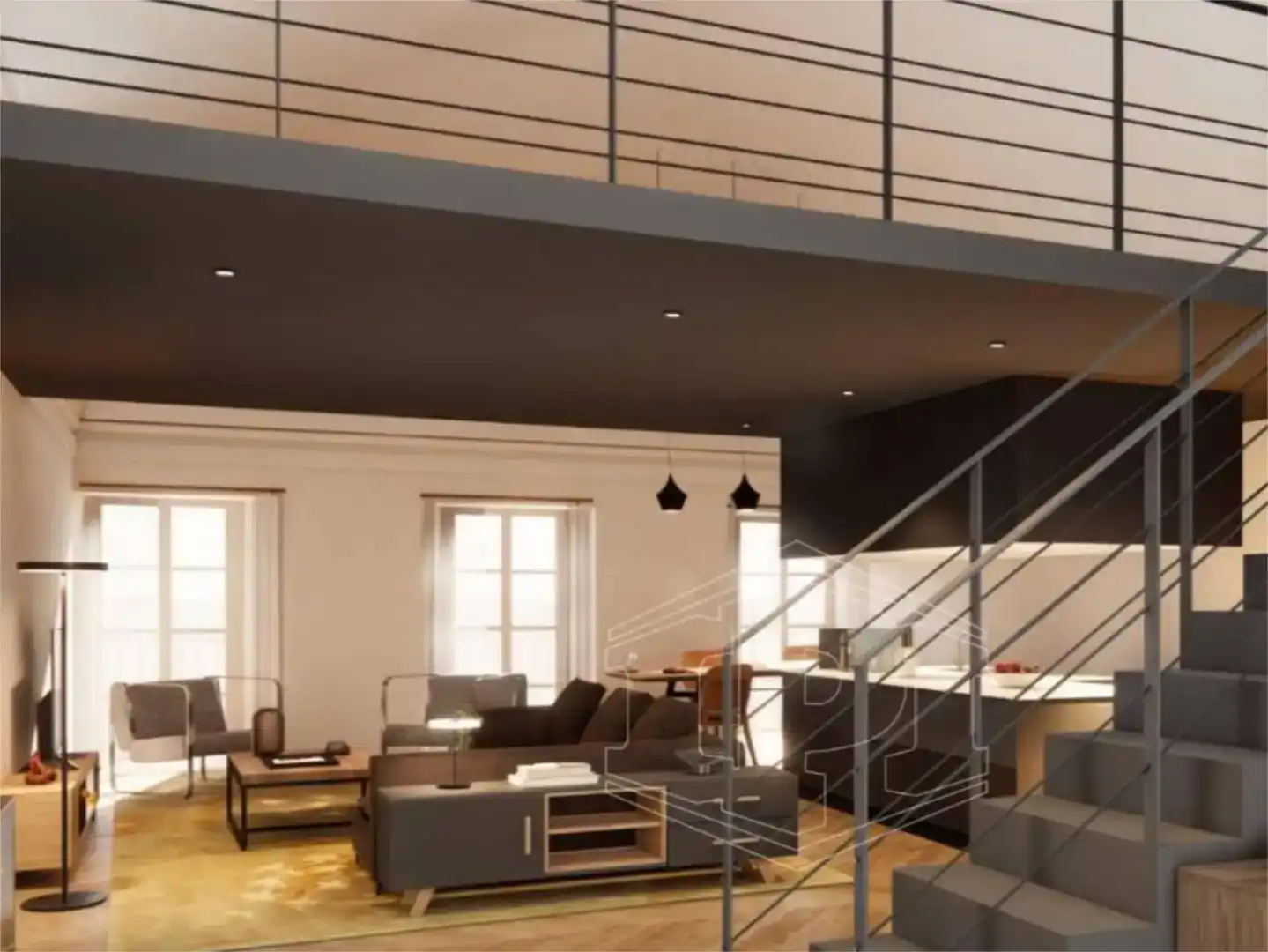 Sala de estar de Loft en venta en Arona con Aire acondicionado, Parquet y Trastero