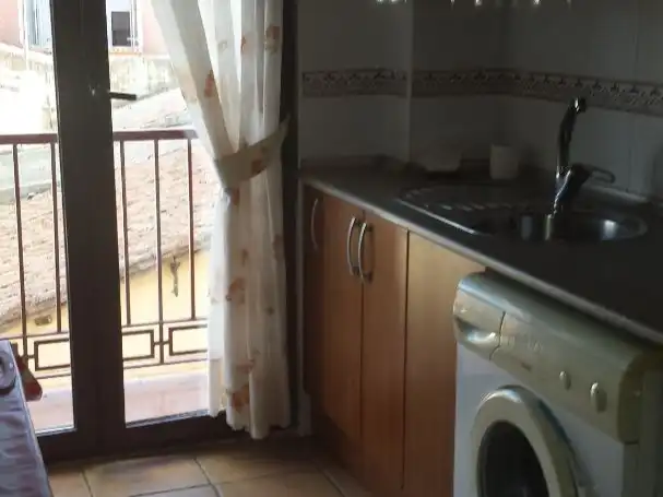 Küche von Wohnung zur Miete in Benavente mit Heizung, Möbliert und Waschmaschine