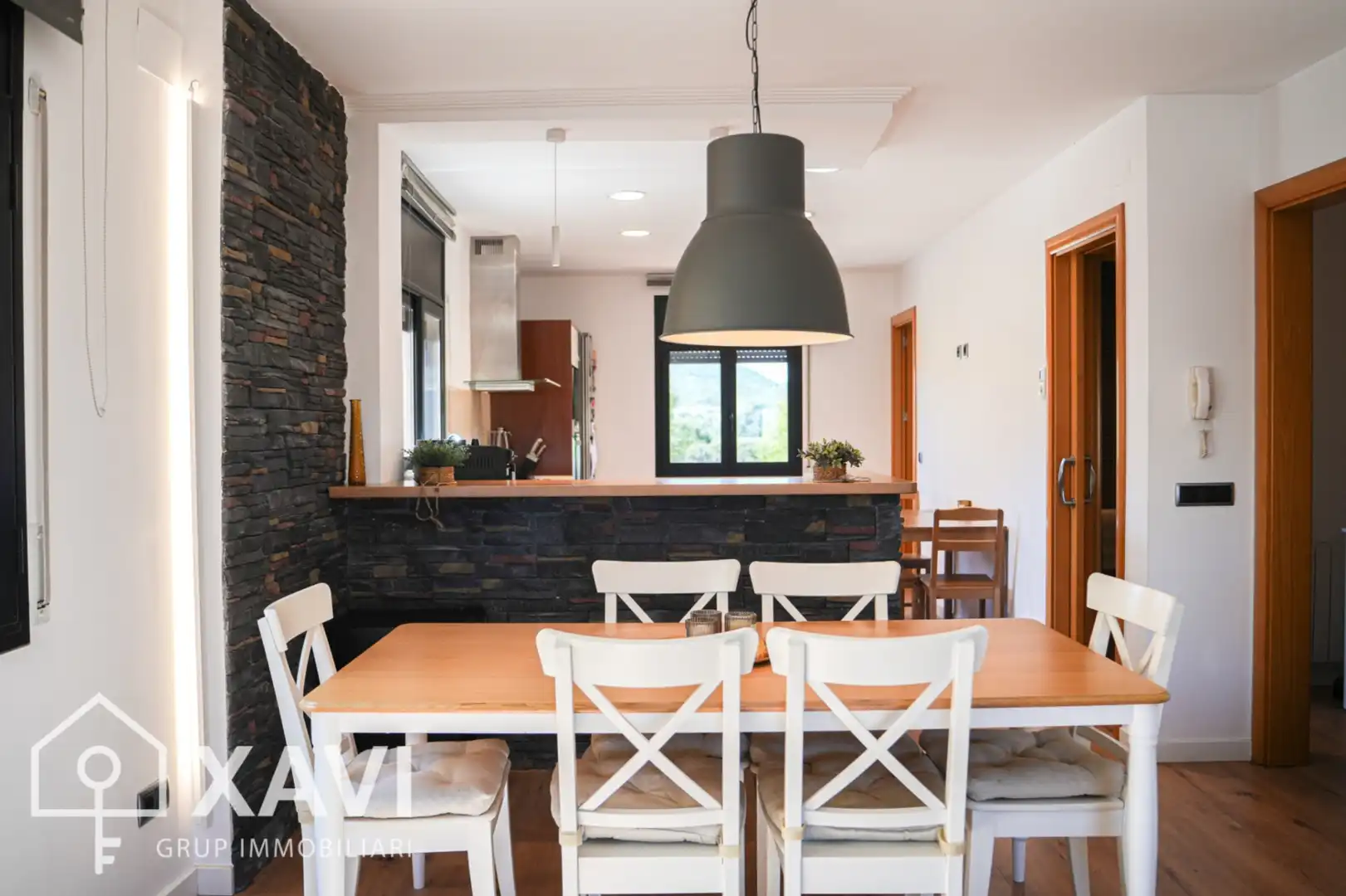 Comedor de Casa adosada en venta en Cabrera d'Anoia con Aire acondicionado, Calefacción y Jardín privado