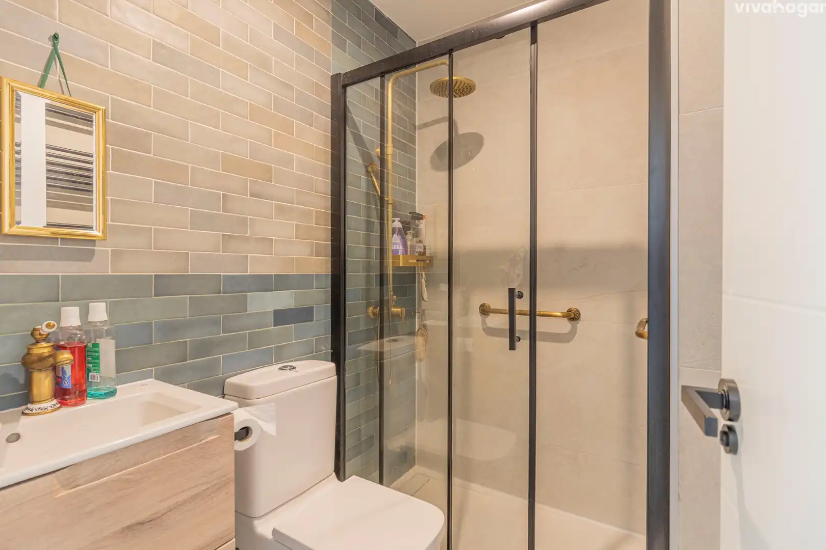 Badezimmer von Wohnung zum Verkauf in Madrid mit Klimaanlage, Terrasse und Schwimmbad