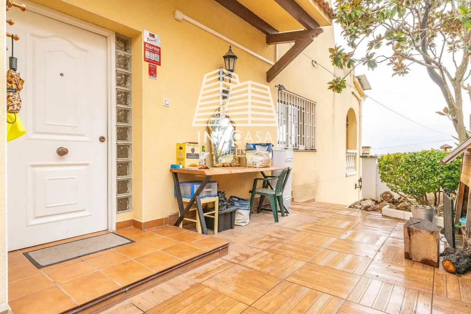 Terraza de Casa adosada en venta en La Pobla de Montornès   con Aire acondicionado, Calefacción y Terraza