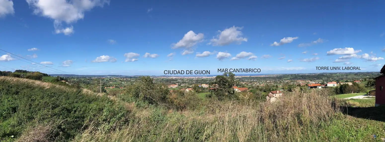 Rustikales Grundstück zum Verkauf in Gijón - camino villaverde huerces