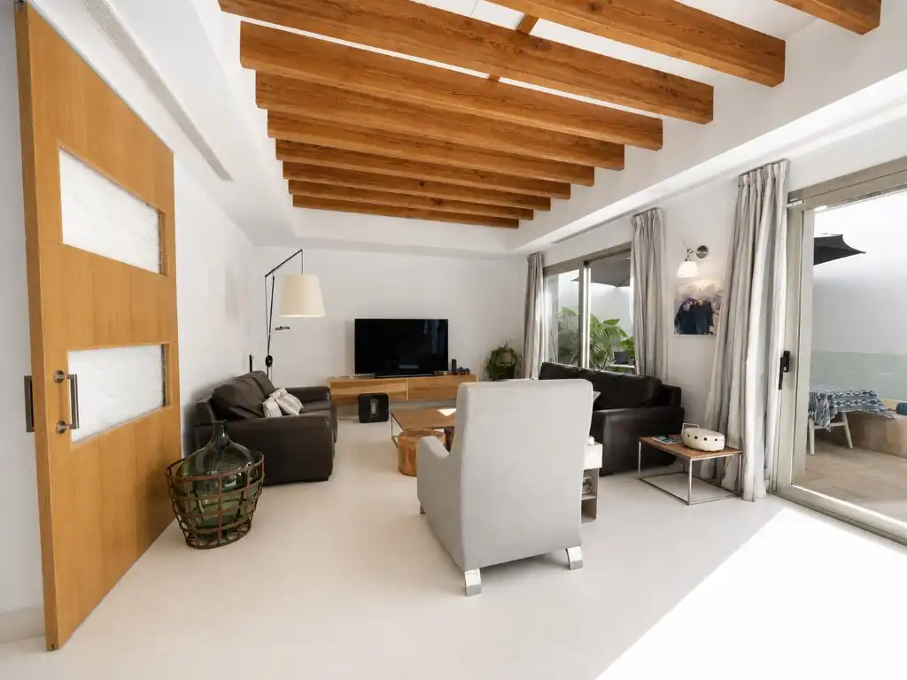 Sala d'estar de Casa o xalet en venda en  Palma de Mallorca amb Aire condicionat, Calefacció i Piscina