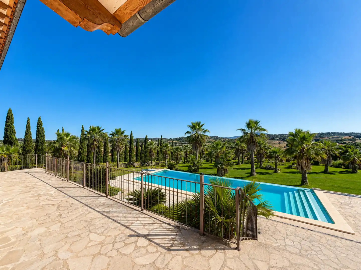 Piscina de Casa o xalet en venda en Lloret de Vistalegre amb Aire condicionat, Terrassa i Piscina