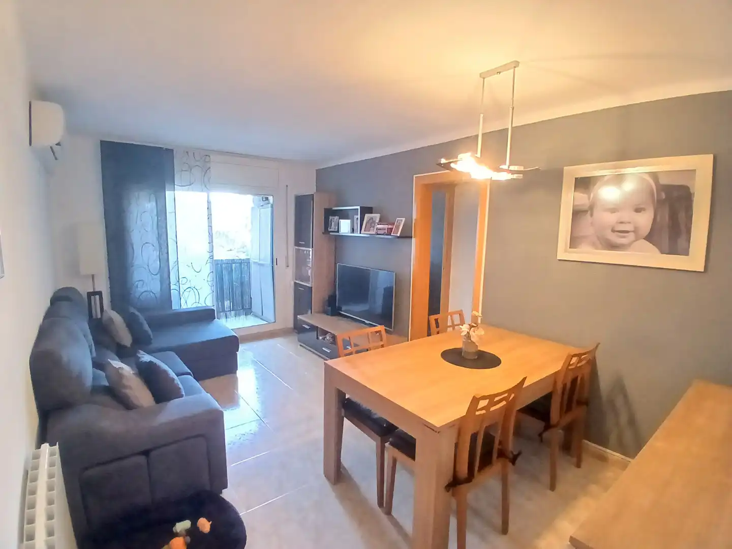 Sala de estar de Piso en venta en Barcelona con Aire acondicionado, Calefacción y Horno