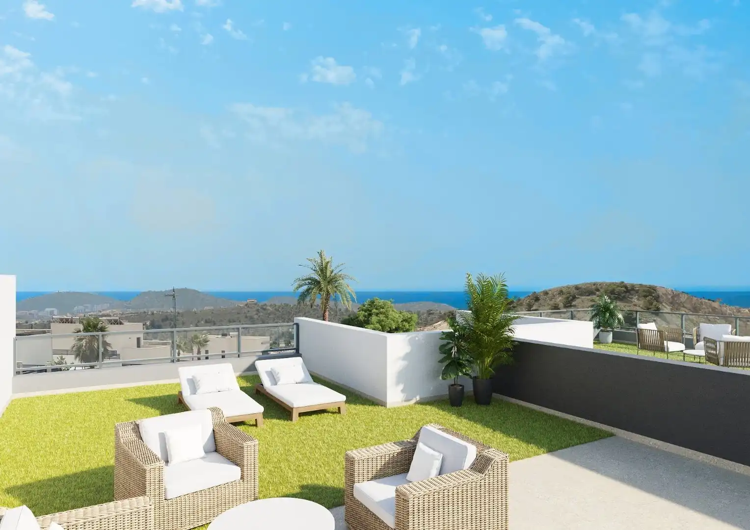 Adosado con piscina en venta en Balcón de Finestrat - Terra Marina, imagen 5
