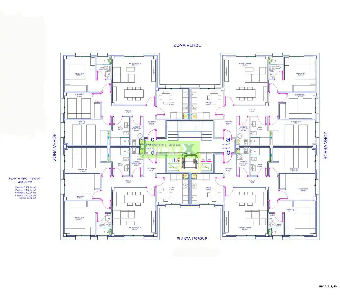 Pis amb ascensor en venda a Monte Porreiro, imagen 3