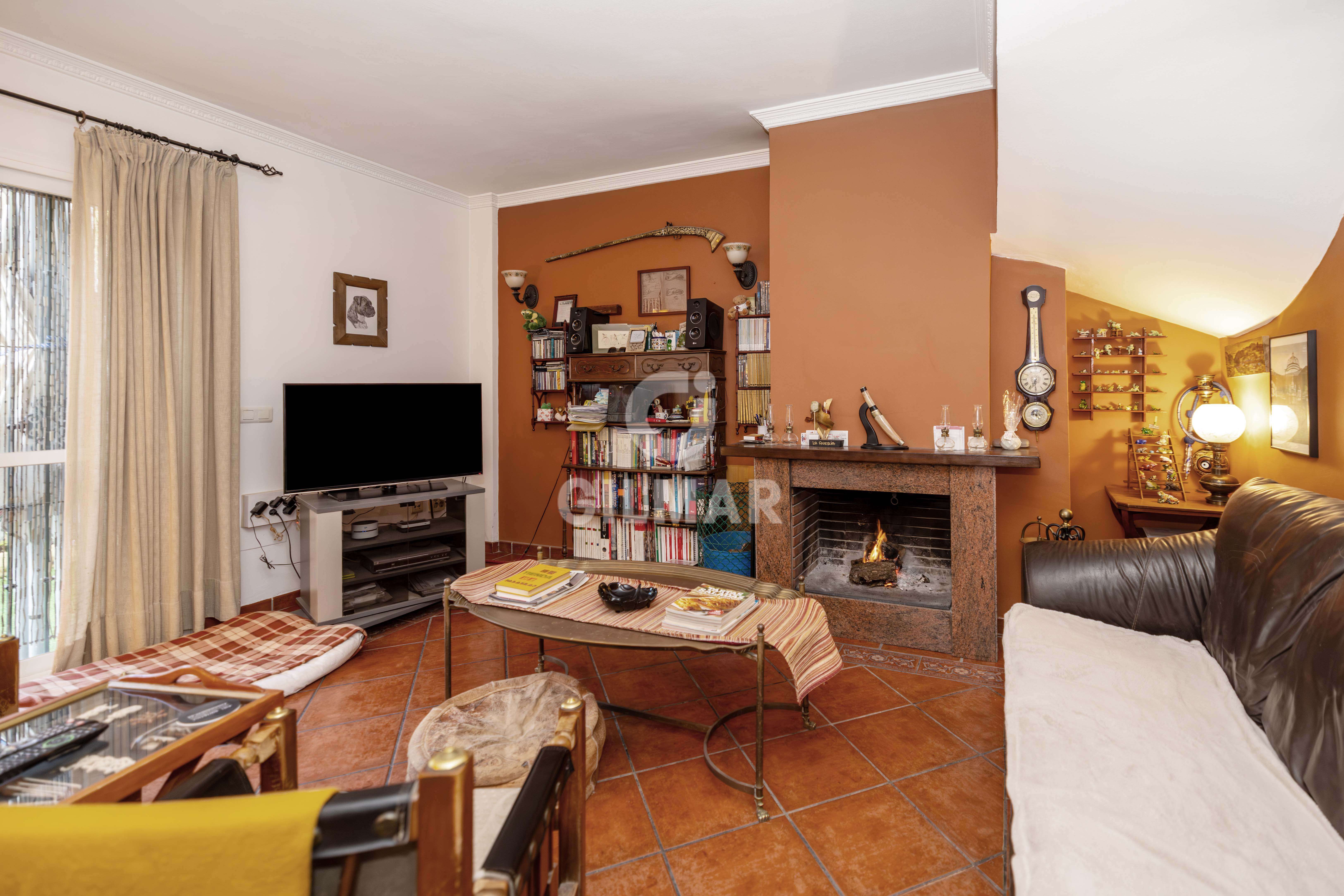 Living room of Single-family semi-detached for sale in Mijas  with Heating, Private garden and Swimming Pool
