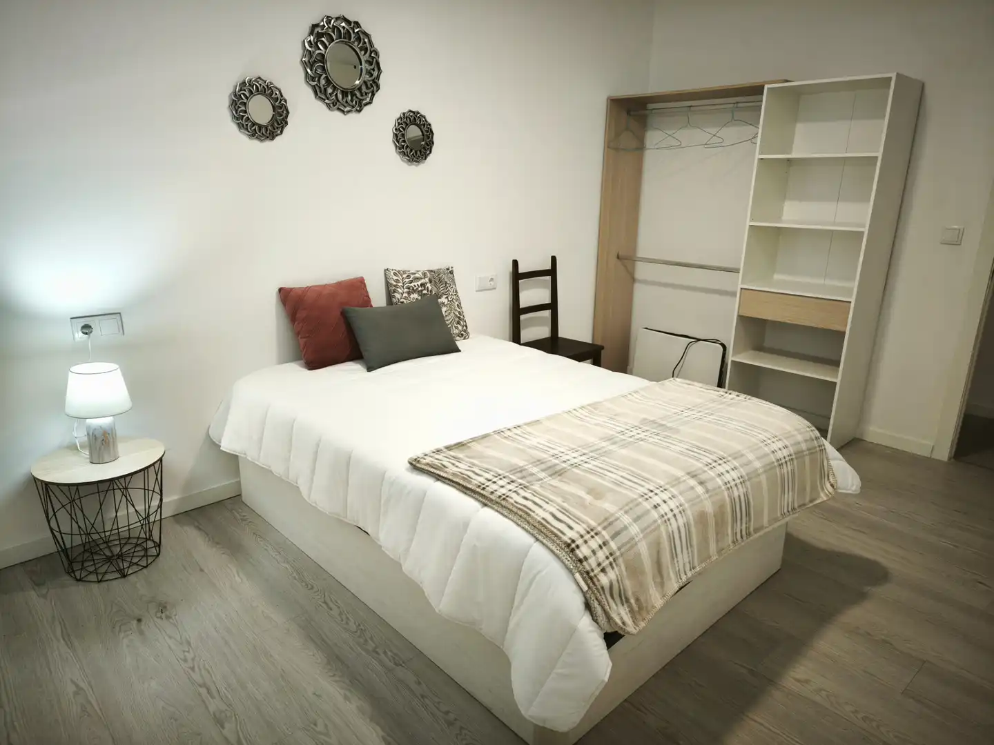 Bedroom of Flat for sale in Cangas   with Air Conditioner, Heating and Furnished