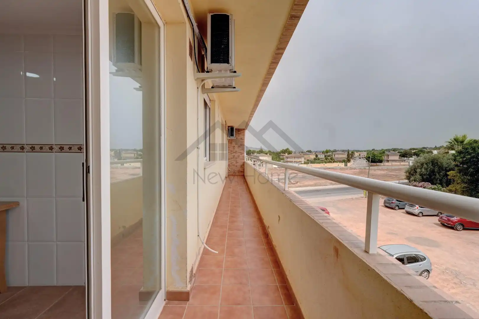 Balcony of Flat for rent in La Pobla de Vallbona  with Heating, Terrace and Storage room