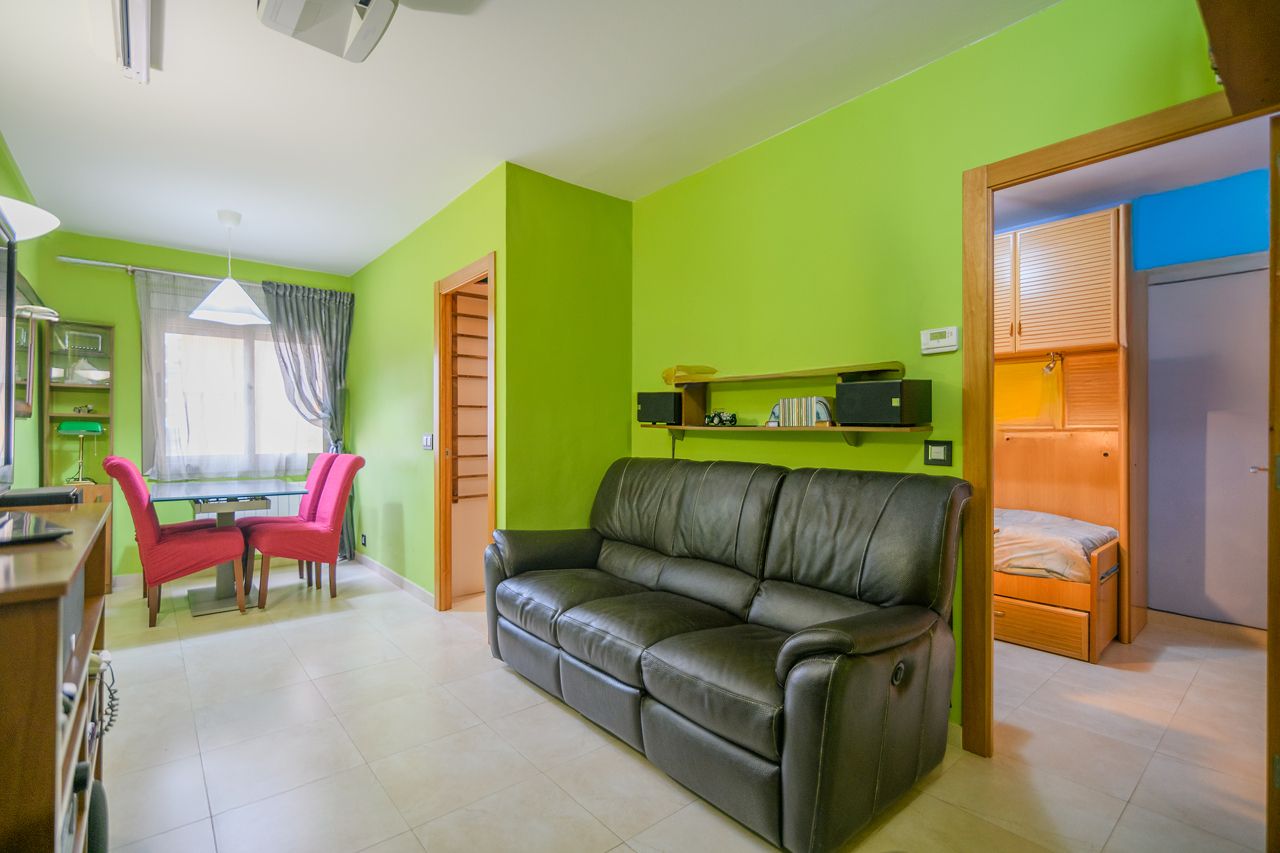 Sala d'estar de Pis en venda en  Barcelona Capital amb Aire condicionat i Calefacció