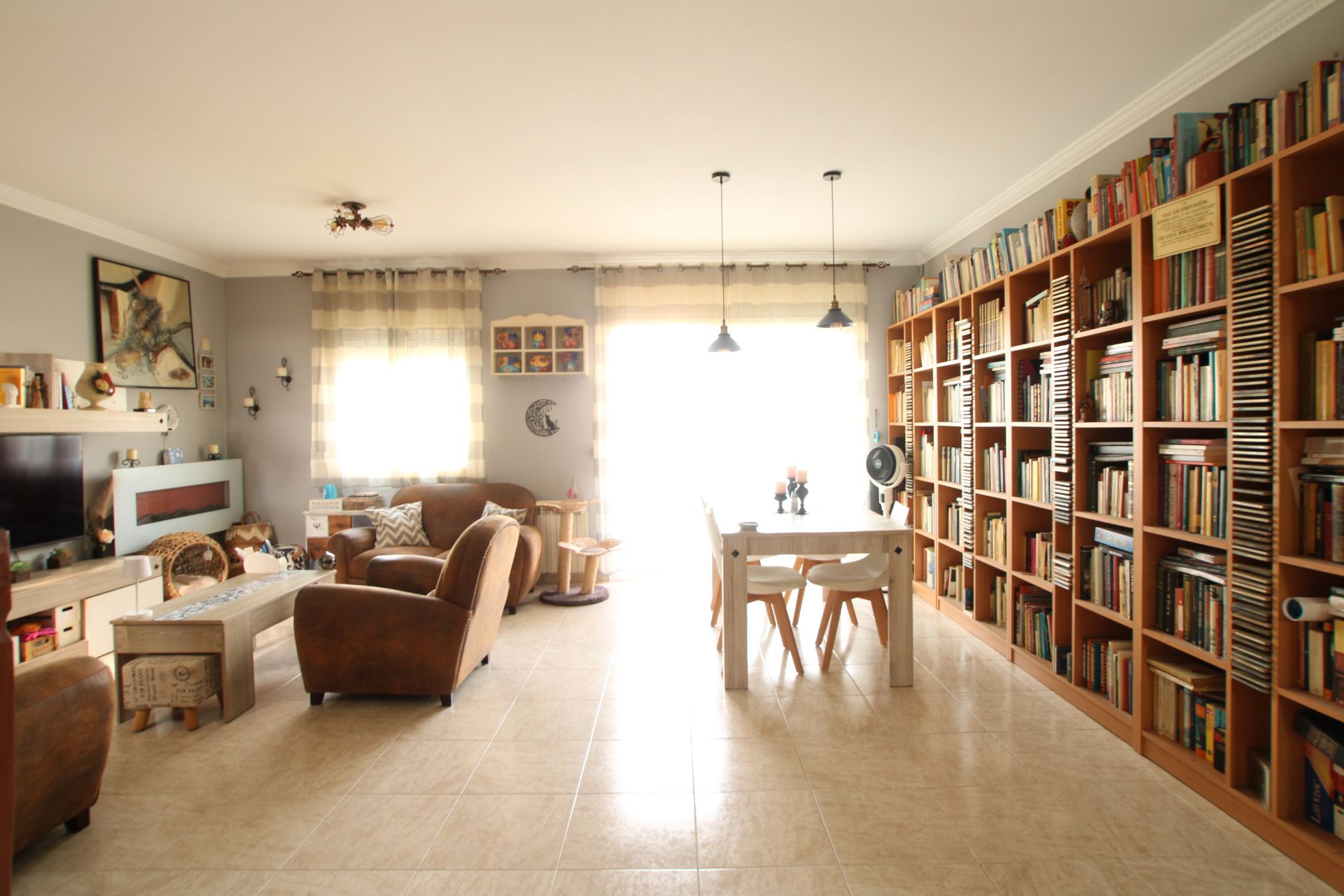 Living room of Flat for sale in Argentona  with Heating, Oven and Balcony