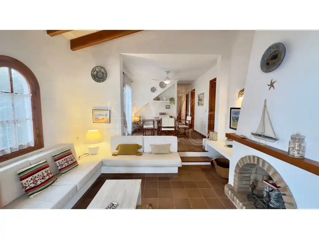Sala de estar de Casa o chalet en venta en Ciutadella de Menorca con Piscina