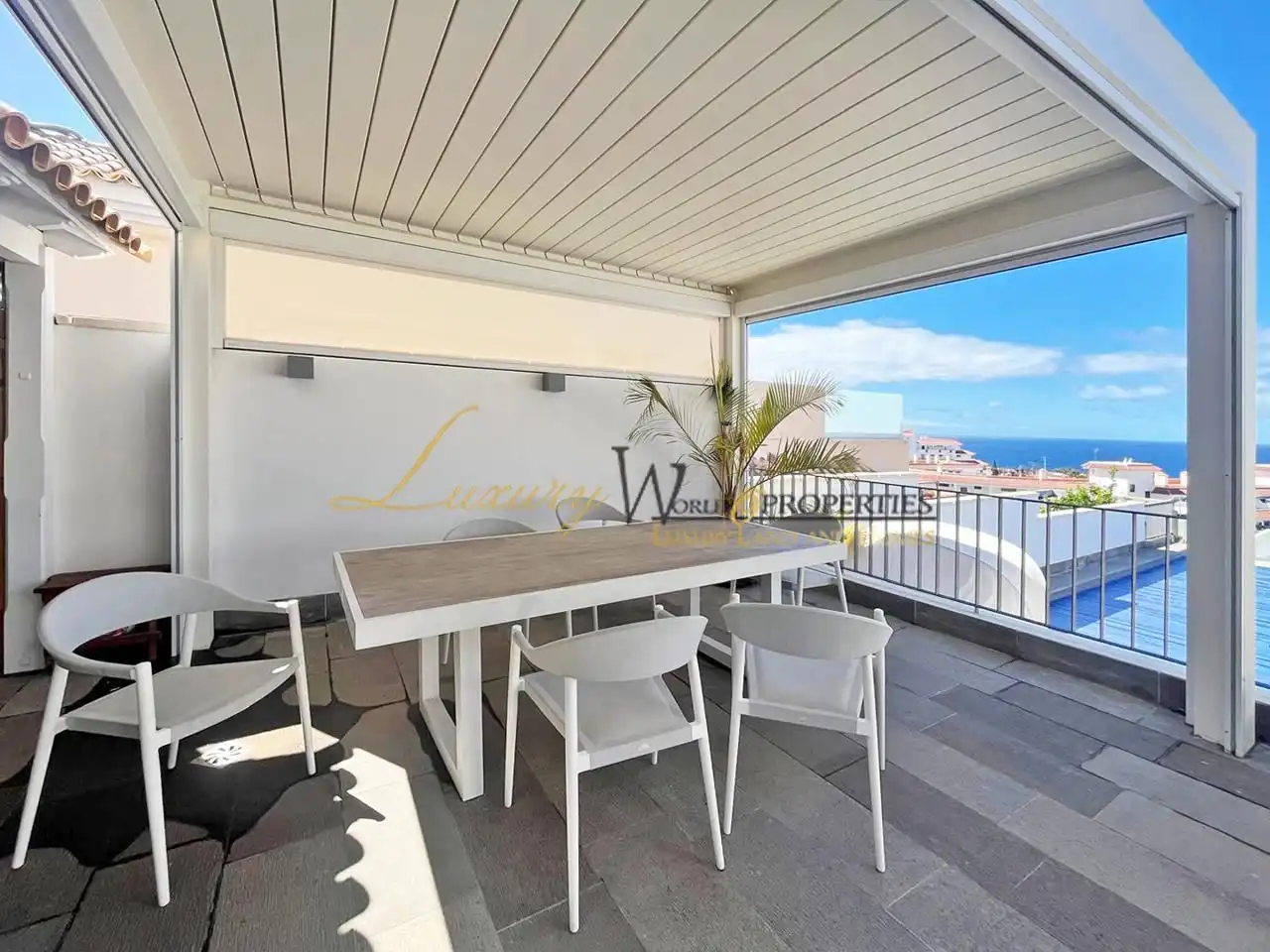 Terrassa de Casa o xalet en venda en Santiago del Teide amb Aire condicionat, Terrassa i Piscina