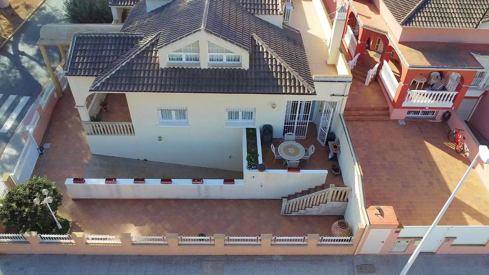 Vista exterior de Casa o chalet en venta en Cartagena con Terraza y Amueblado
