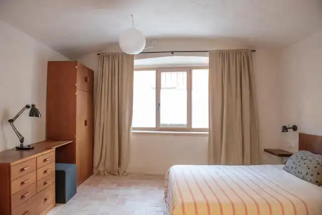 Bedroom of Flat for rent in Girona  with Heating, Terrace and Furnished