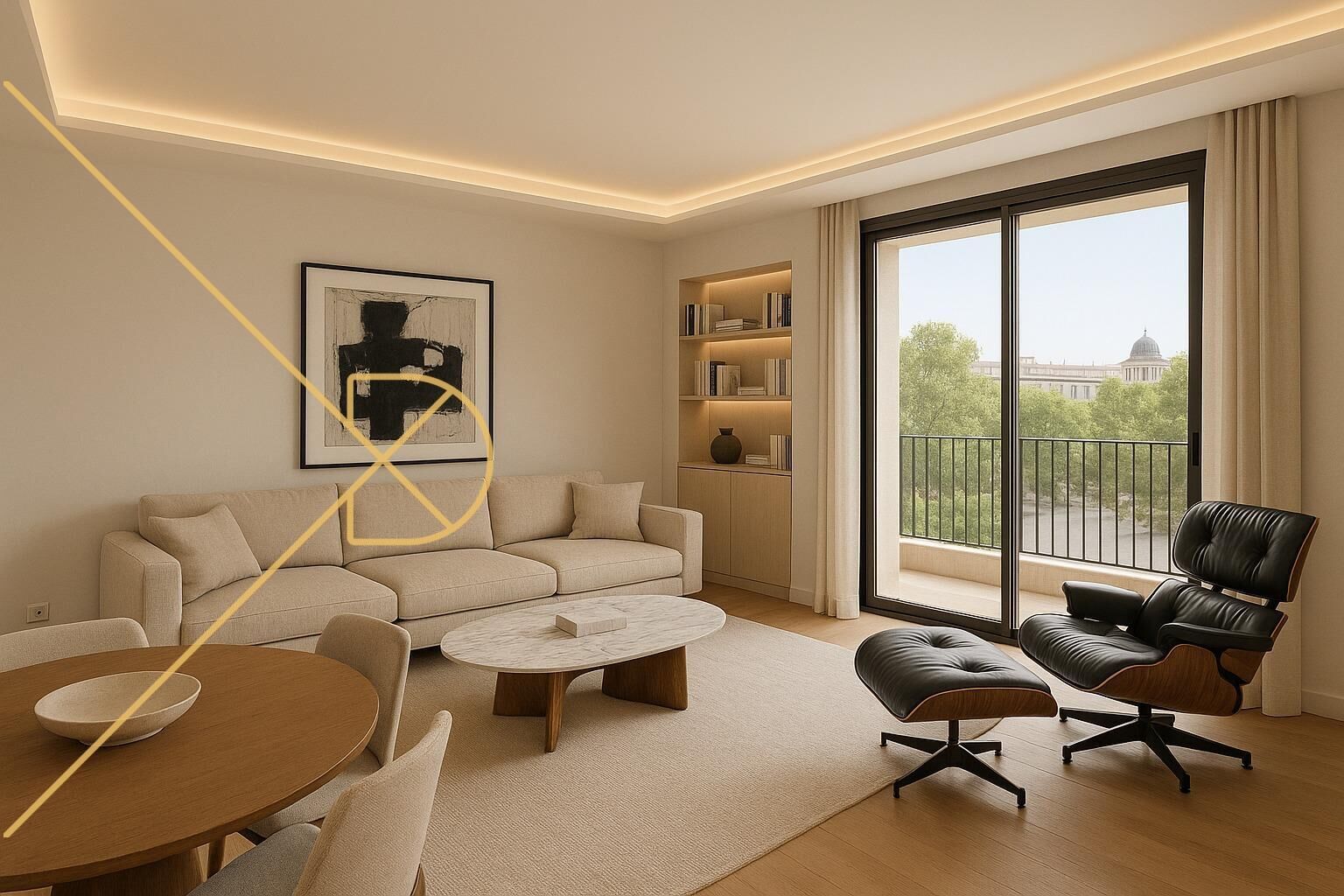 Piso de alquiler en Sant Gervasi- Galvany, Sarrià - Sant Gervasi
