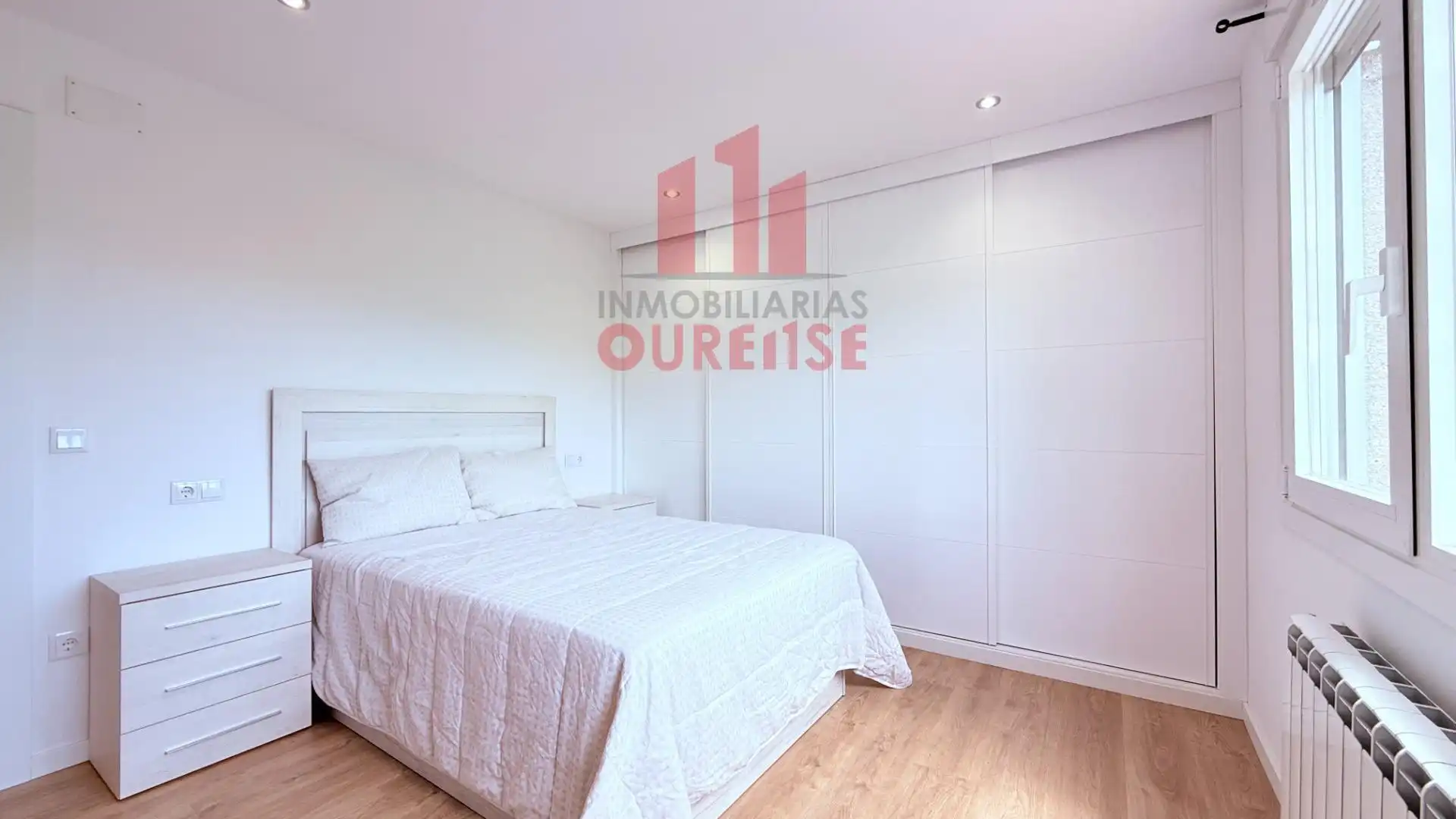 Bedroom of Flat for rent in Ourense Capital   with Heating and Furnished
