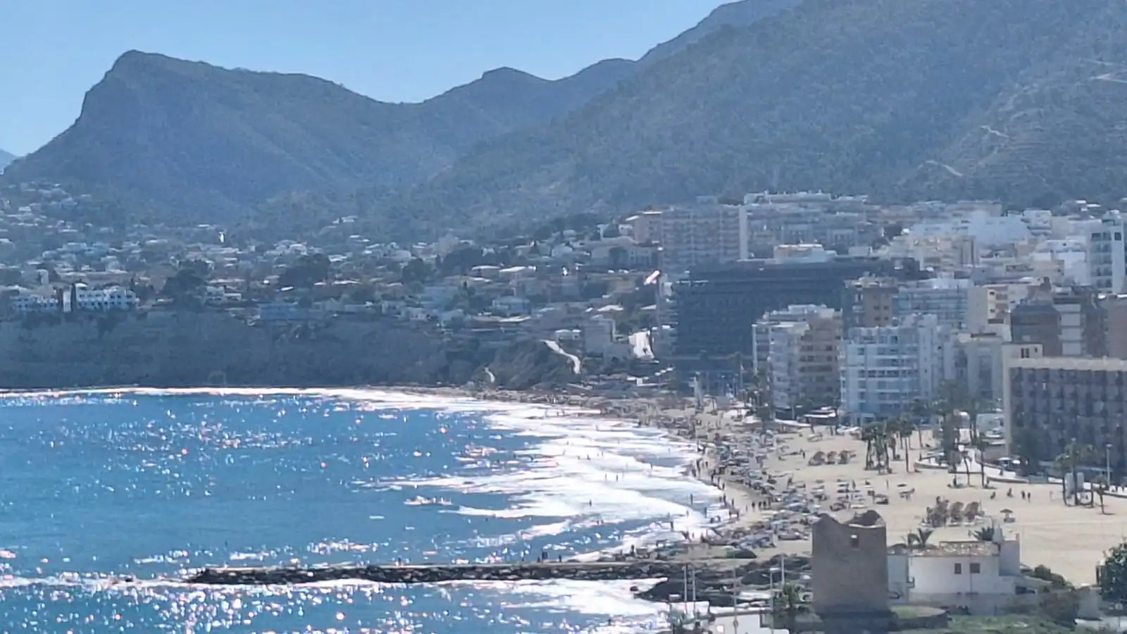 Exterior view of Apartments for sale in Calpe / Calp  with Air Conditioner, Terrace and Swimming Pool