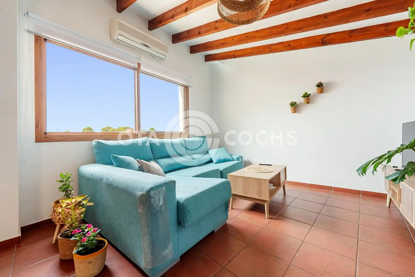 Living room of Flat for sale in Castellvell del Camp  with Air Conditioner and Heating