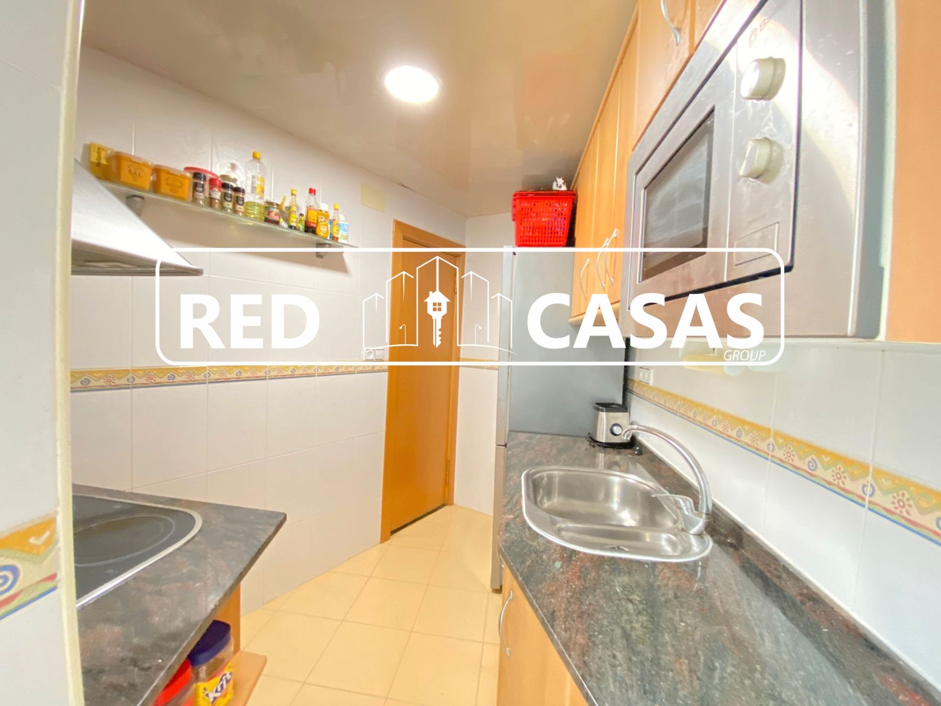 Kitchen of Attic for sale in L'Hospitalet de Llobregat  with Air Conditioner, Furnished and Balcony